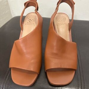 Vince Camuto Women's Brown Leather Heels